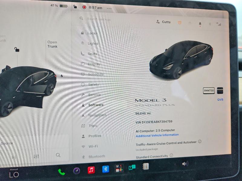 67326646 :رقم المزاد ، 5YJ3E1EA8KF394759 vin ، 2019 Tesla Model 3 مزاد بيع