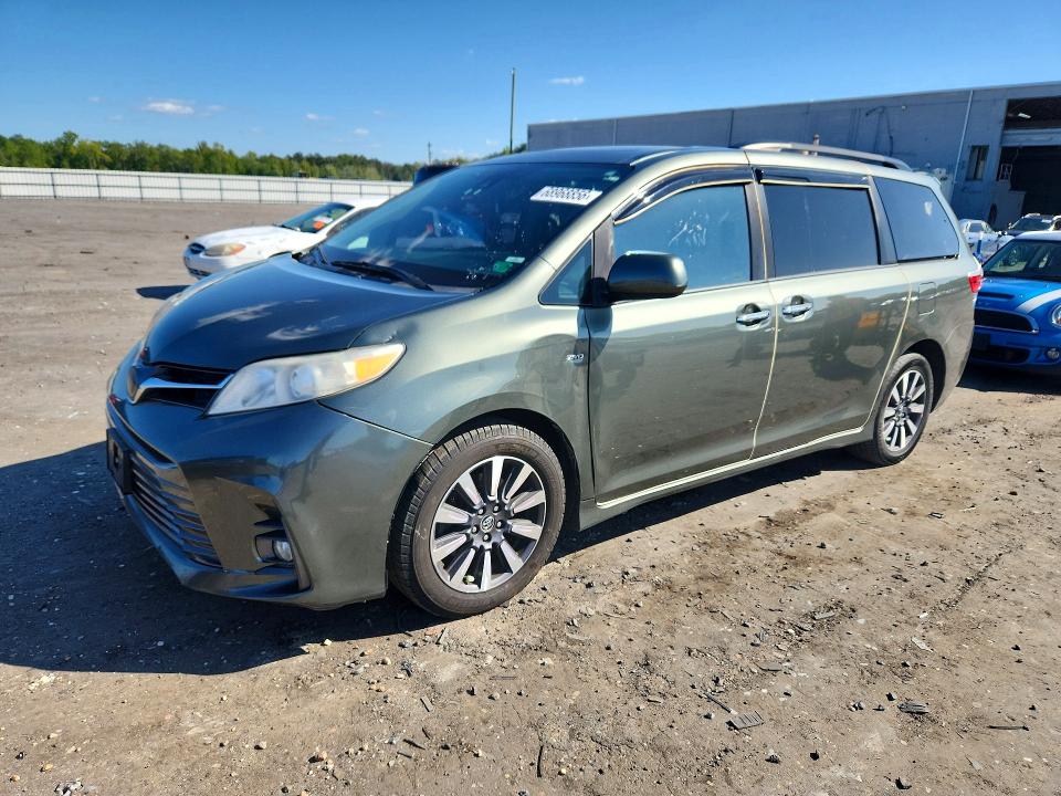Aukcja sprzedaży 2018 Toyota Sienna, vin: 5TDDZ3DC8JS200491, numer aukcji: 68968856