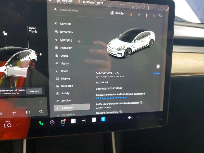 Продажа на аукционе авто 2020 Tesla Model 3, vin: 5YJ3E1EAXLF737069, номер лота: 70169296