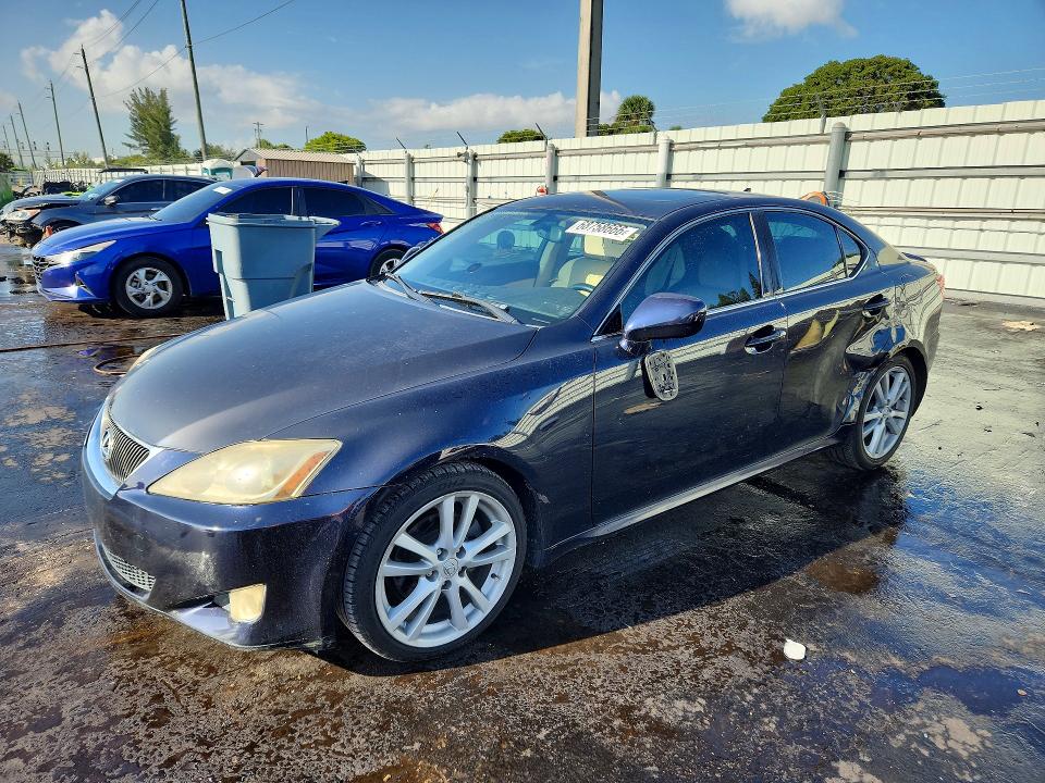 68758666 :رقم المزاد ، JTHBK262772038250 vin ، 2007 Lexus Is 250 مزاد بيع
