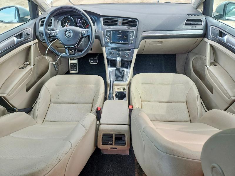 2017 Volkswagen Golf Alltrack მანქანა იყიდება აუქციონზე, vin: 3VWH17AU1HM507912, აუქციონის ნომერი: 67573166