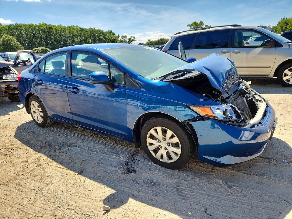2012 Honda Civic მანქანა იყიდება აუქციონზე, vin: 2HGFB2F59CH575881, აუქციონის ნომერი: 68806766