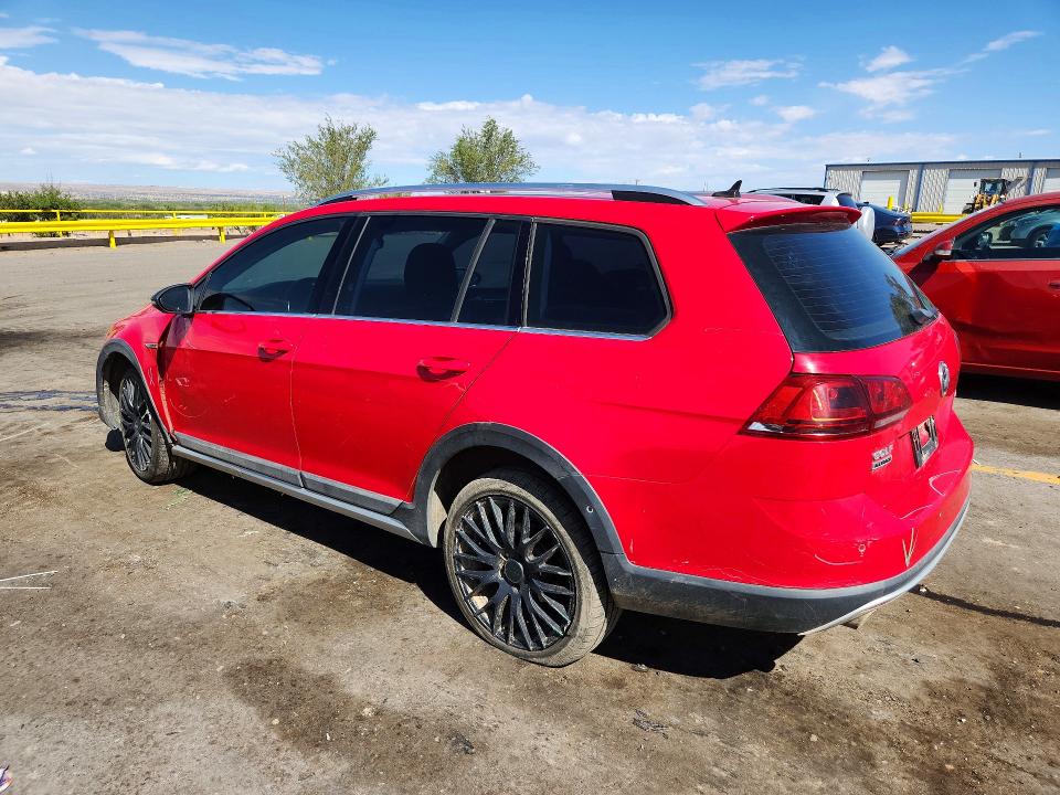 2017 Volkswagen Golf Alltrack მანქანა იყიდება აუქციონზე, vin: 3VWH17AU4HM504941, აუქციონის ნომერი: 66192656