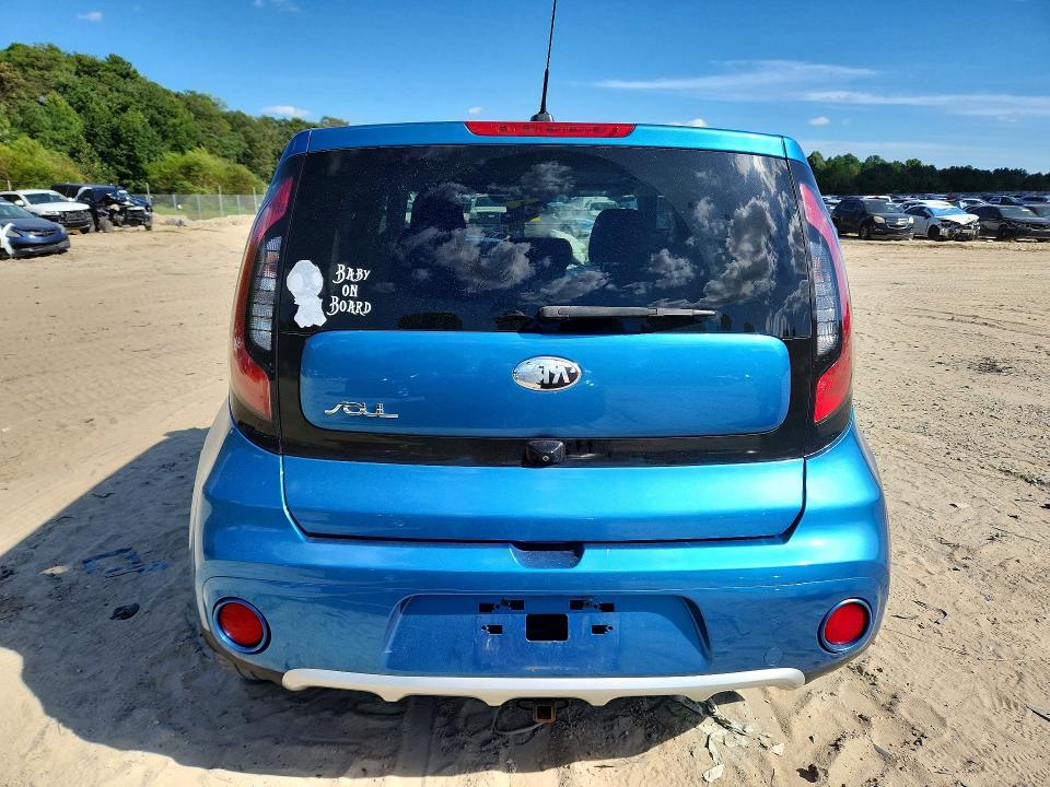 68014706 :رقم المزاد ، KNDJP3A50H7501372 vin ، 2017 Kia Soul مزاد بيع