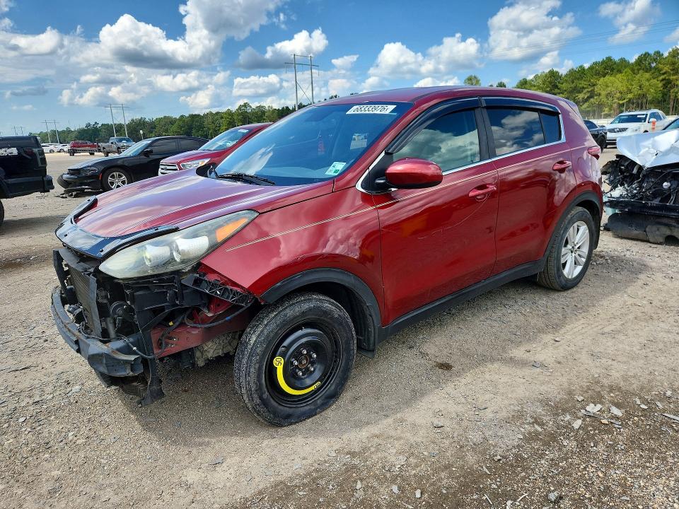 2017 Kia Sportage მანქანა იყიდება აუქციონზე, vin: KNDPM3AC3H7120388, აუქციონის ნომერი: 68333976