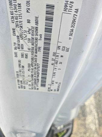 2019 Ford F250 მანქანა იყიდება აუქციონზე, vin: 1FT7X2BT5KEF37577, აუქციონის ნომერი: 68709746