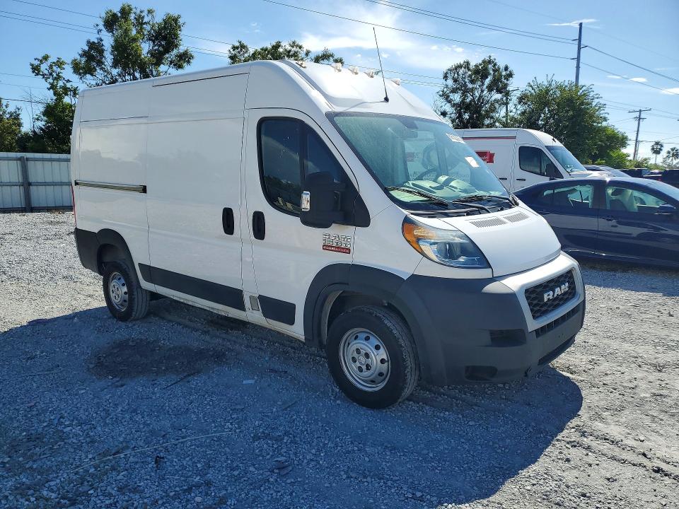 69532206 :رقم المزاد ، 3C6LRVBG8ME533356 vin ، 2021 Ram Promaster 1500 مزاد بيع