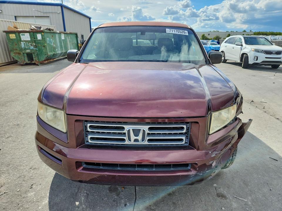 2008 Honda Ridgeline მანქანა იყიდება აუქციონზე, vin: 2HJYK16258H509614, აუქციონის ნომერი: 71170526