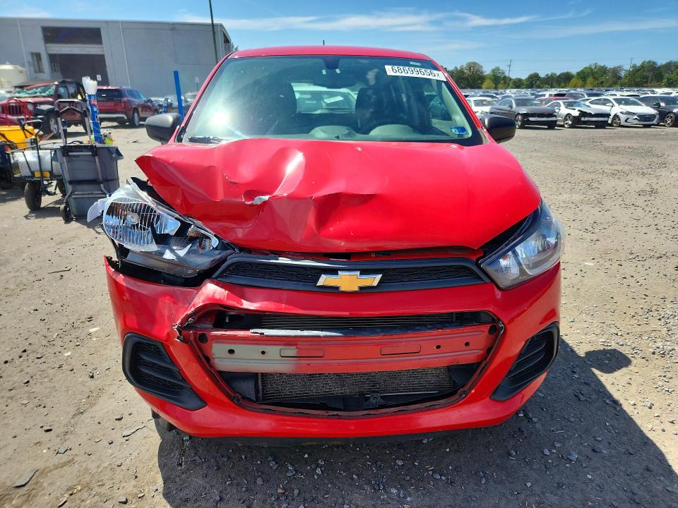 2017 Chevrolet Spark მანქანა იყიდება აუქციონზე, vin: KL8CA6SA7HC807878, აუქციონის ნომერი: 68699656