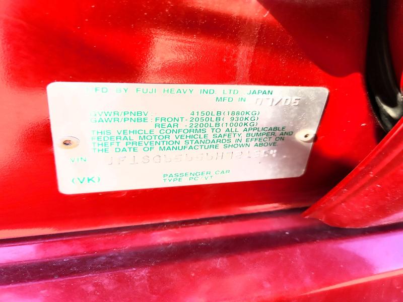 2006 Subaru Forester მანქანა იყიდება აუქციონზე, vin: JF1SG65656H721354, აუქციონის ნომერი: 67674776