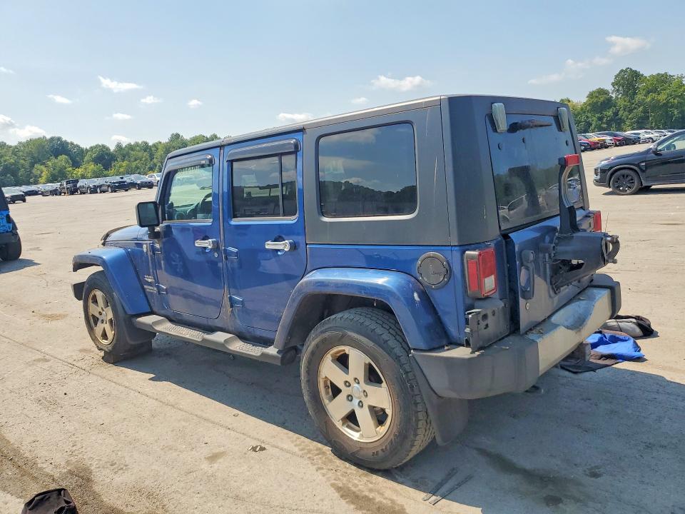 67376956 :رقم المزاد ، 1J4BA5H17AL116130 vin ، 2010 Jeep Wrangler Unlimited مزاد بيع