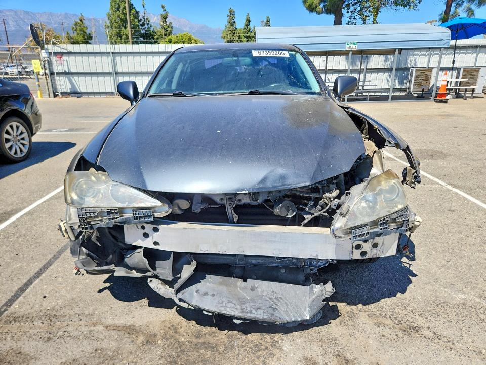 Aukcja sprzedaży 2006 Lexus Is, vin: JTHBE262165011338, numer aukcji: 67359206