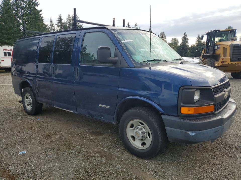 2004 Chevrolet Express G2500 მანქანა იყიდება აუქციონზე, vin: 1GCGG25U541224799, აუქციონის ნომერი: 67595366