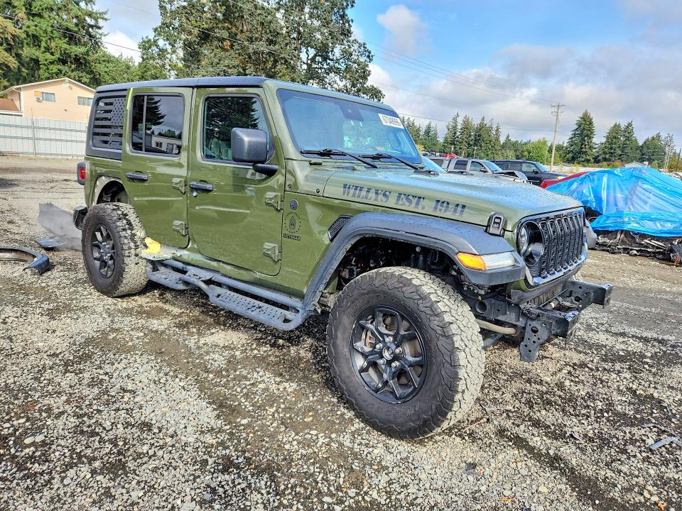 Продажа на аукционе авто 2024 Jeep Wrangler, vin: 1C4RJXN65RW209240, номер лота: 67348996