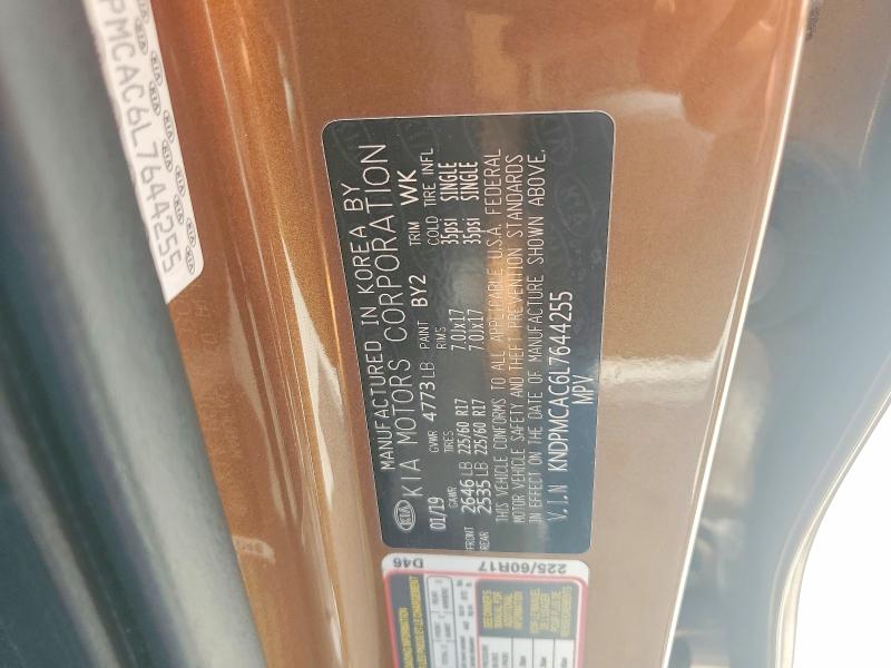 Aukcja sprzedaży 2020 Kia Sportage, vin: KNDPMCAC6L7644255, numer aukcji: 67885206