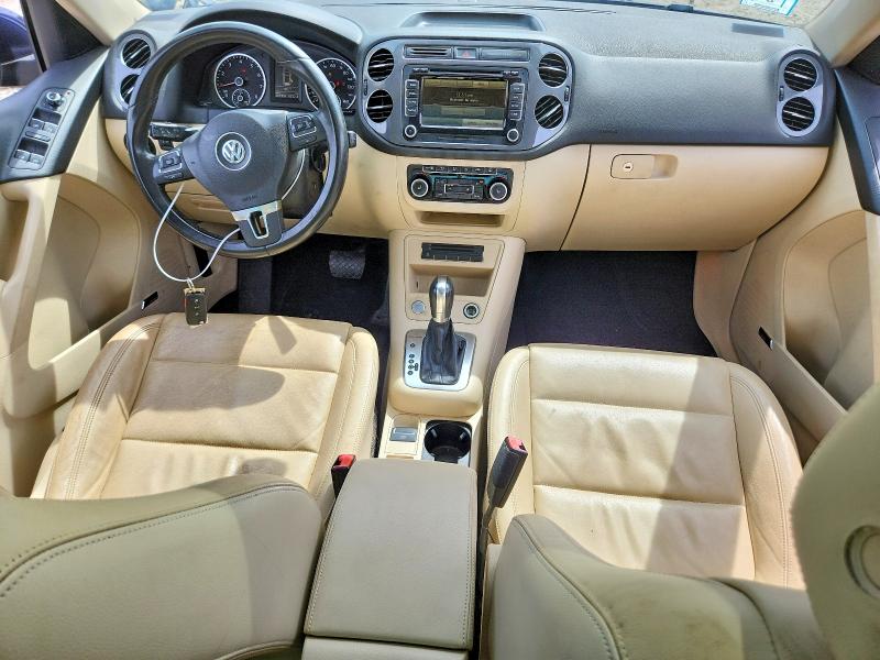 67330486 :رقم المزاد ، WVGBV7AX2CW607755 vin ، 2012 Volkswagen Tiguan مزاد بيع