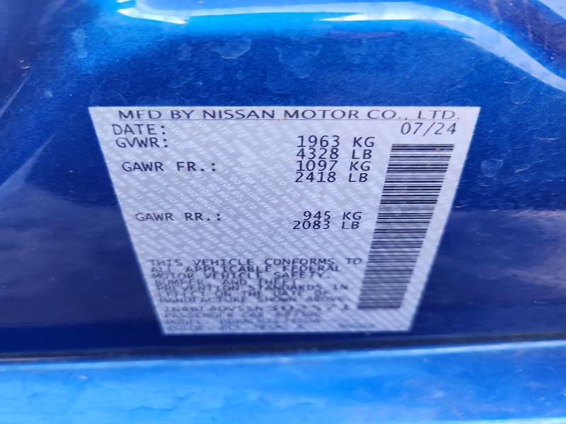 Aukcja sprzedaży 2025 Nissan Altima, vin: 1N4BL4DV5SN302571, numer aukcji: 70378736