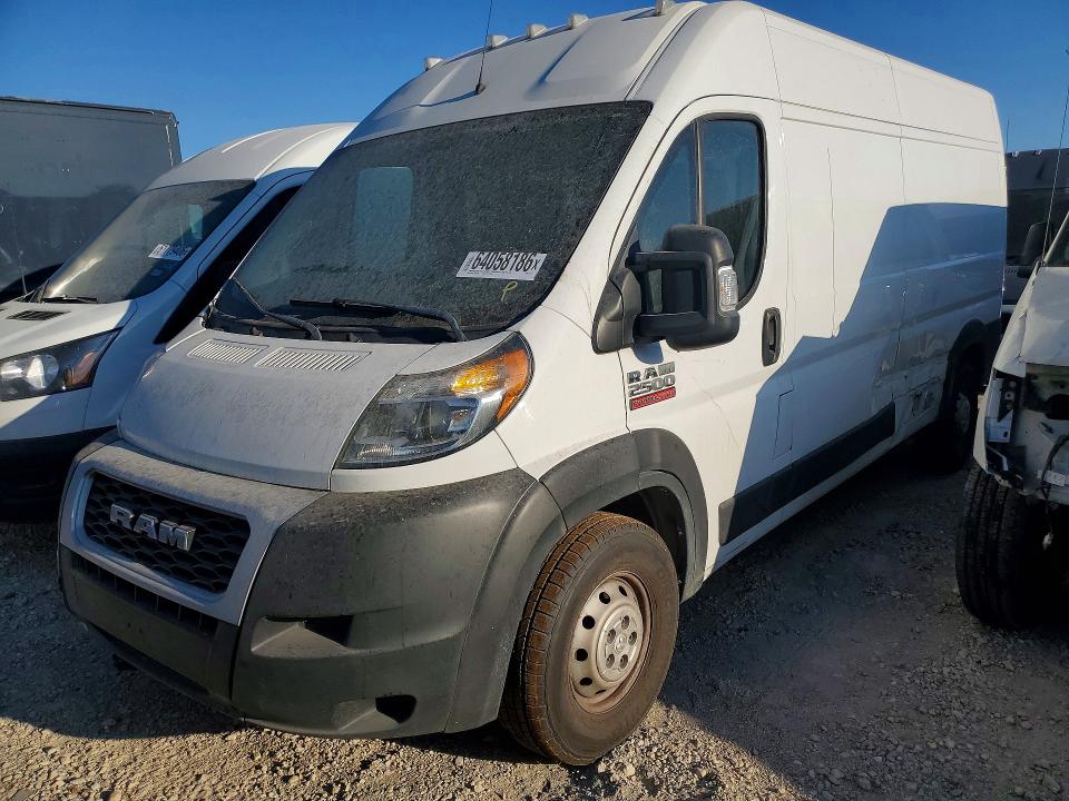 64058186 :رقم المزاد ، 3C6LRVDG5ME517712 vin ، 2021 Ram Promaster 2500 مزاد بيع