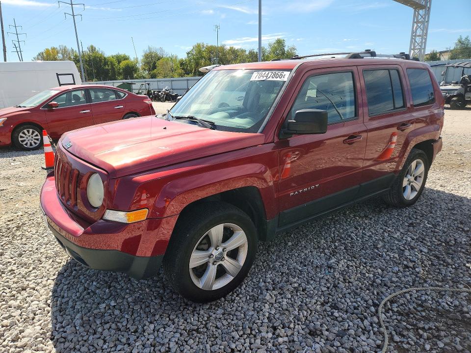 Auction sale of the 2012 Jeep Patriot, vin: 1C4NJRCB4CD655683, lot number: 70447866