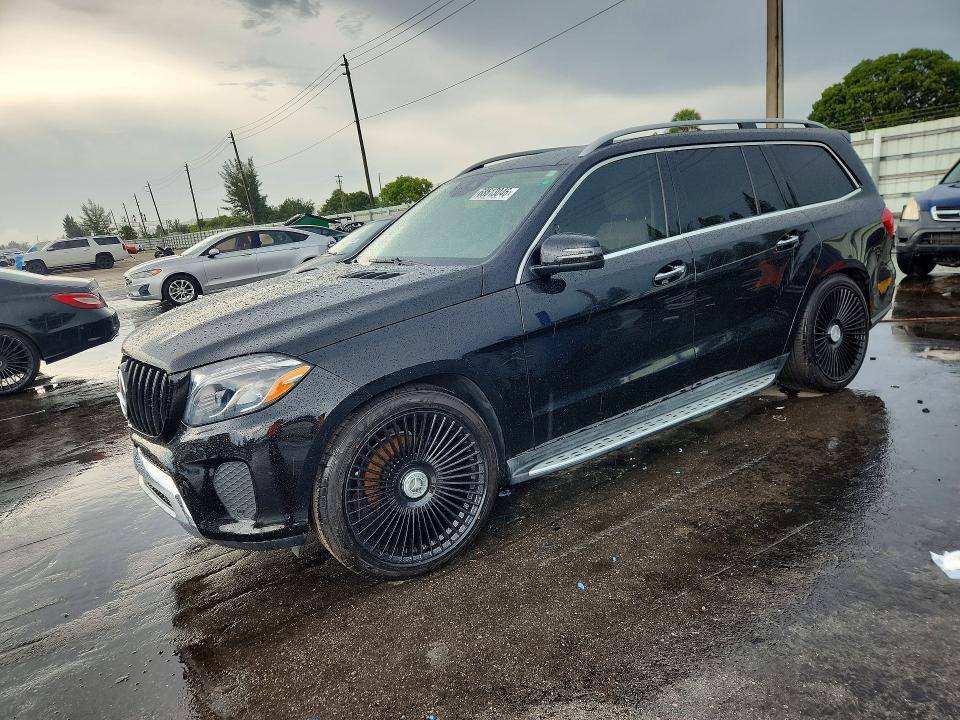 2018 Mercedes-benz Gls მანქანა იყიდება აუქციონზე, vin: 4JGDF6EE6JB171862, აუქციონის ნომერი: 68613046