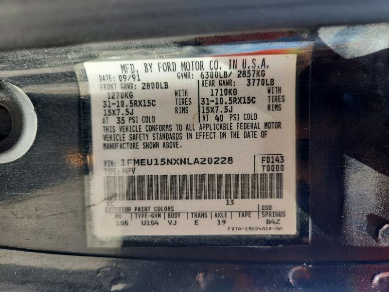 Aukcja sprzedaży 1992 Ford Bronco, vin: 1FMEU15NXNLA20228, numer aukcji: 68839486