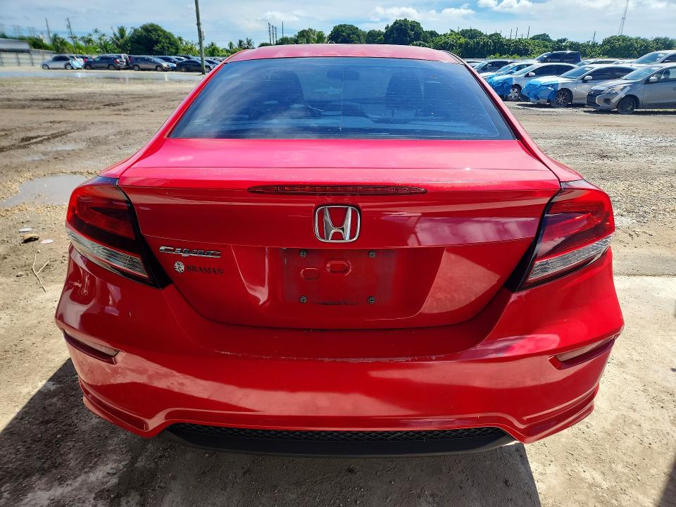 69961916 :رقم المزاد ، 2HGFG3B8XEH500357 vin ، 2014 Honda Civic مزاد بيع