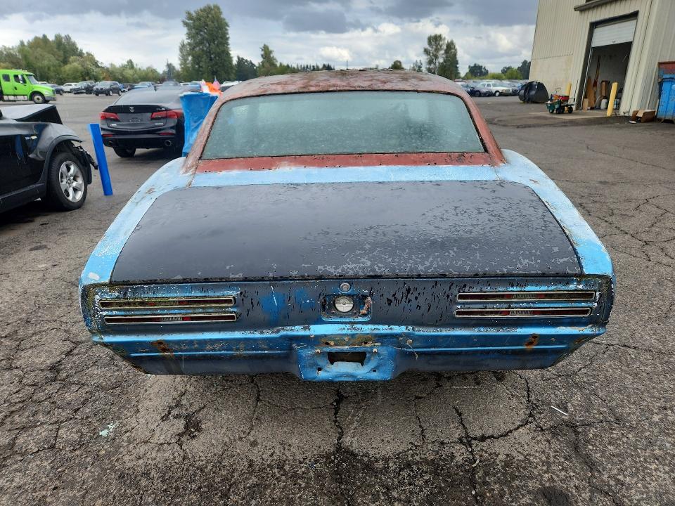 68010946 :رقم المزاد ، 223377U108487 vin ، 1967 Pontiac Firebird مزاد بيع