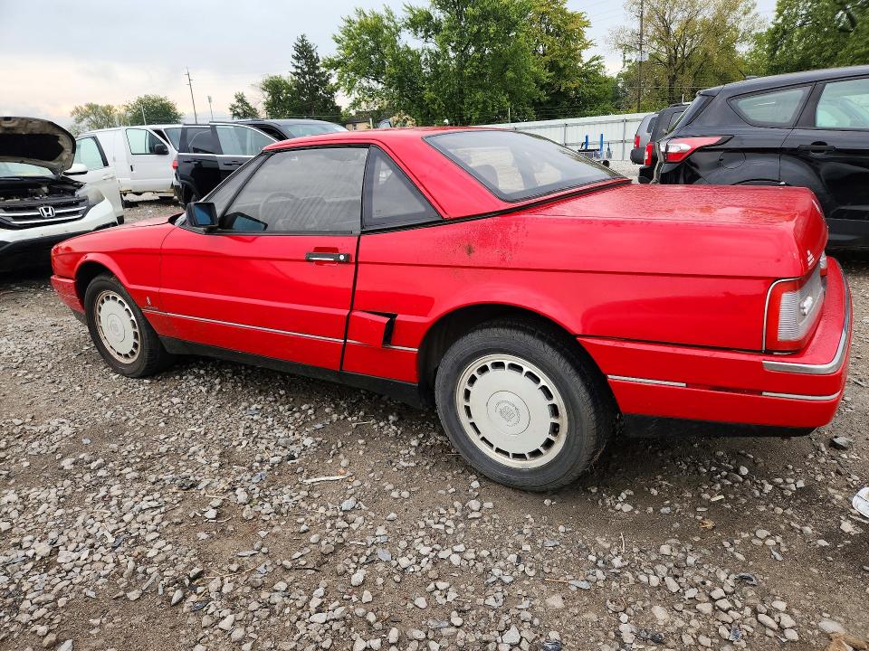 68187266 :رقم المزاد ، 1G6VR3184KU101011 vin ، 1989 Cadillac Allante مزاد بيع