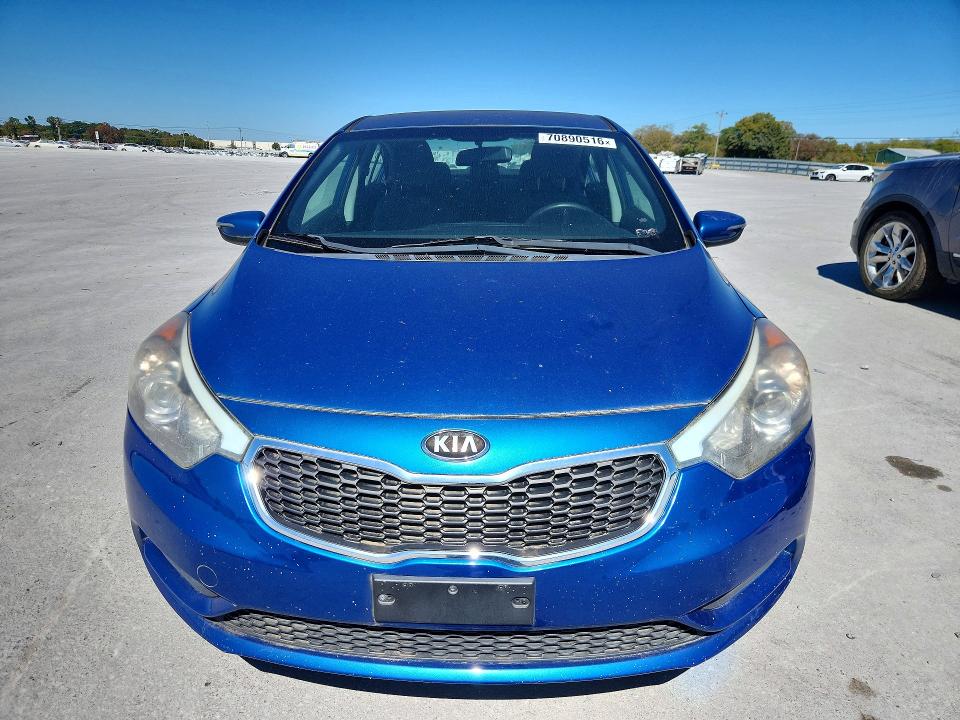 2014 Kia Forte მანქანა იყიდება აუქციონზე, vin: KNAFX4A6XE5091804, აუქციონის ნომერი: 70890516