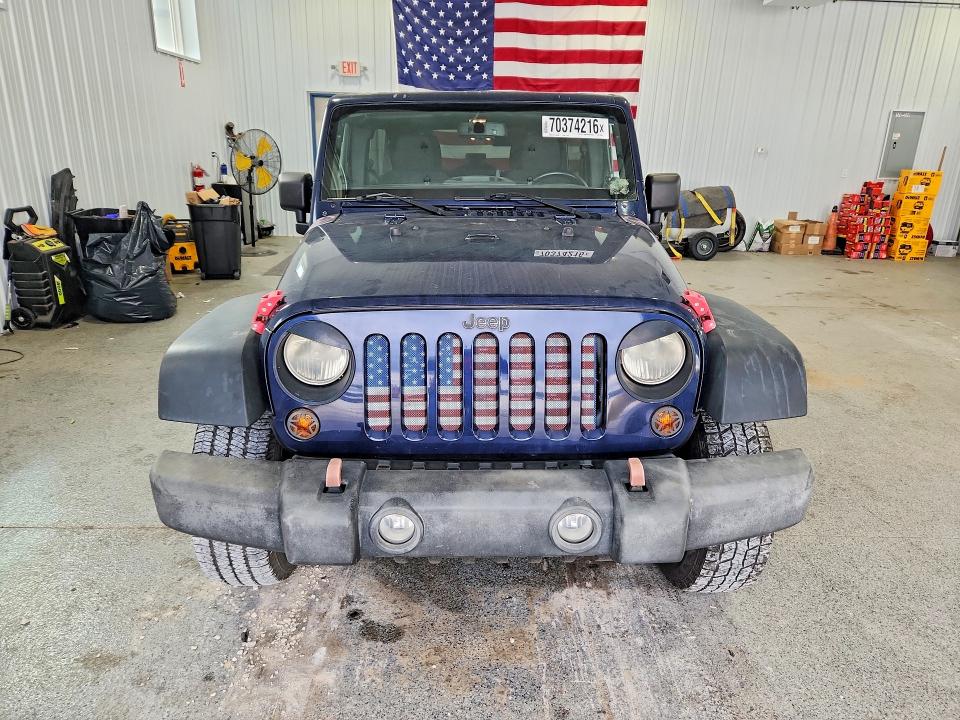 2013 Jeep Wrangler Unlimited მანქანა იყიდება აუქციონზე, vin: 1C4BJWDG8DL537896, აუქციონის ნომერი: 70374216