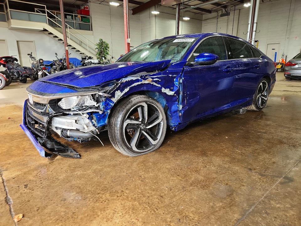 2020 Honda Accord მანქანა იყიდება აუქციონზე, vin: 1HGCV1F34LA057369, აუქციონის ნომერი: 68544356