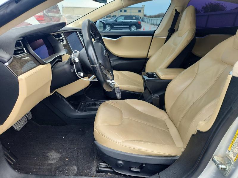 67531516 :رقم المزاد ، 5YJSA1H1XEFP53147 vin ، 2014 Tesla Model S مزاد بيع