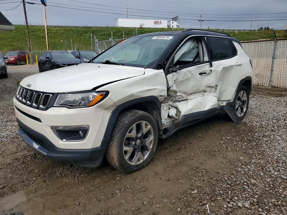 2020 Jeep Compass მანქანა იყიდება აუქციონზე, vin: 3C4NJDCB1LT168230, აუქციონის ნომერი: 70049476