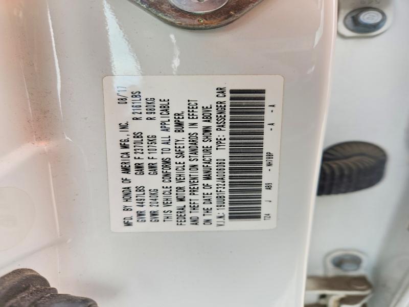 2018 Acura Tlx მანქანა იყიდება აუქციონზე, vin: 19UUB1F32JA006060, აუქციონის ნომერი: 68619906
