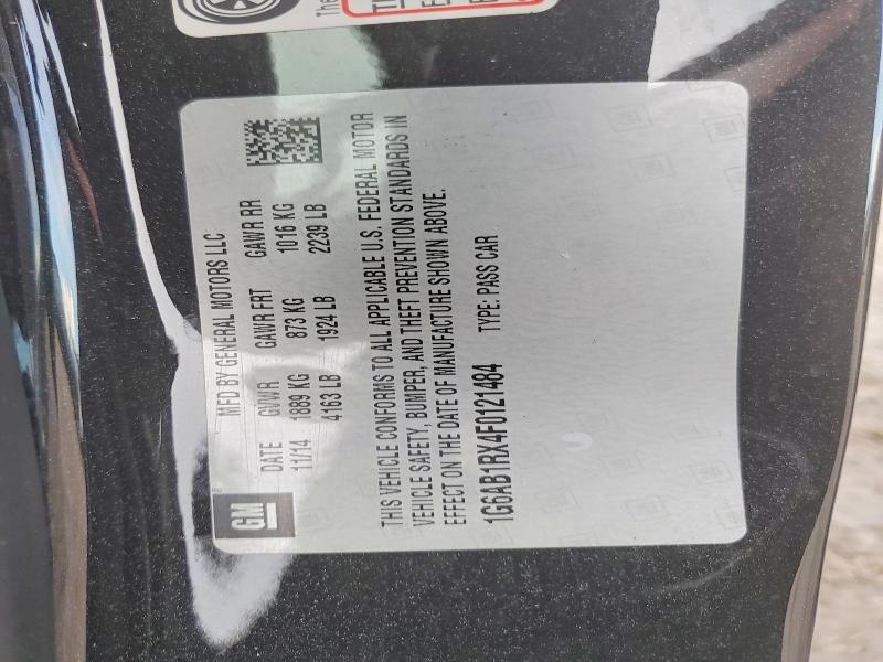 66691676 :رقم المزاد ، 1G6AB1RX4F0121484 vin ، 2015 Cadillac Ats مزاد بيع