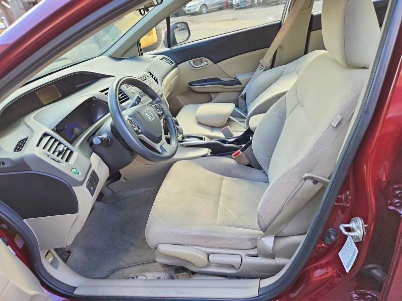 Auction sale of the 2012 Honda Civic, vin: 2HGFB2F52CH600667, lot number: 67521286
