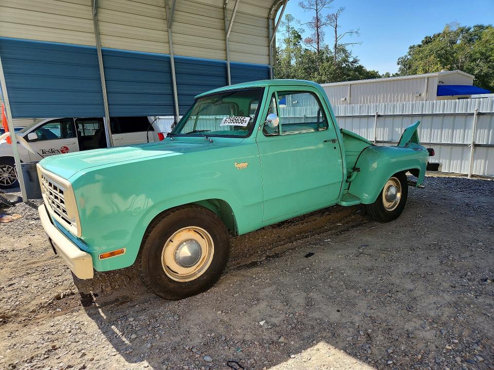Aukcja sprzedaży 1976 Dodge D100 1/2 Ton, vin: D13BE6S209710, numer aukcji: 67595656