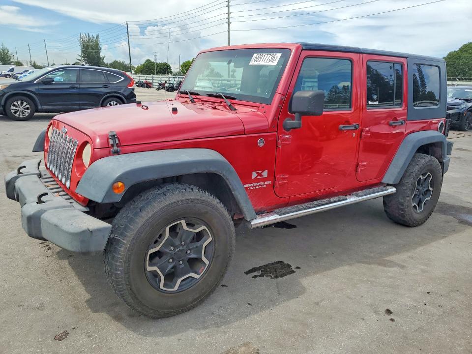 Продажа на аукционе авто 2008 Jeep Wrangler Unlimited, vin: 1J4GA39158L636278, номер лота: 66917736