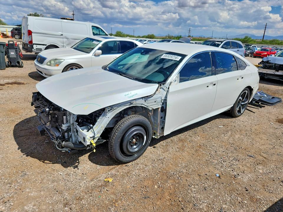 66809256 :رقم المزاد ، 1HGCV1F38NA123179 vin ، 2022 Honda Accord مزاد بيع