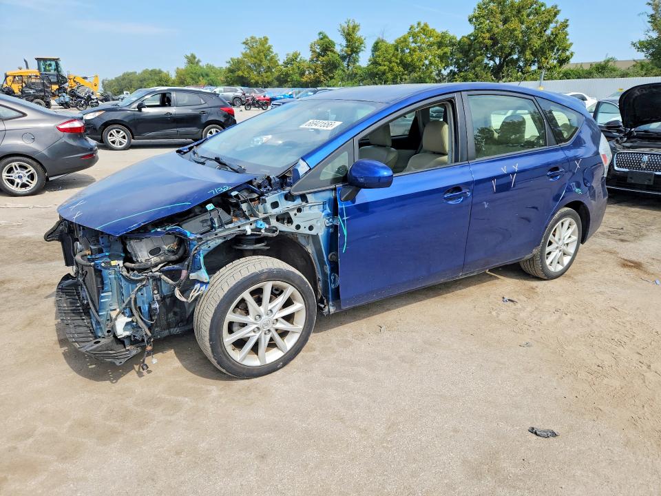 2014 Toyota Prius V მანქანა იყიდება აუქციონზე, vin: JTDZN3EU6EJ002245, აუქციონის ნომერი: 66941556