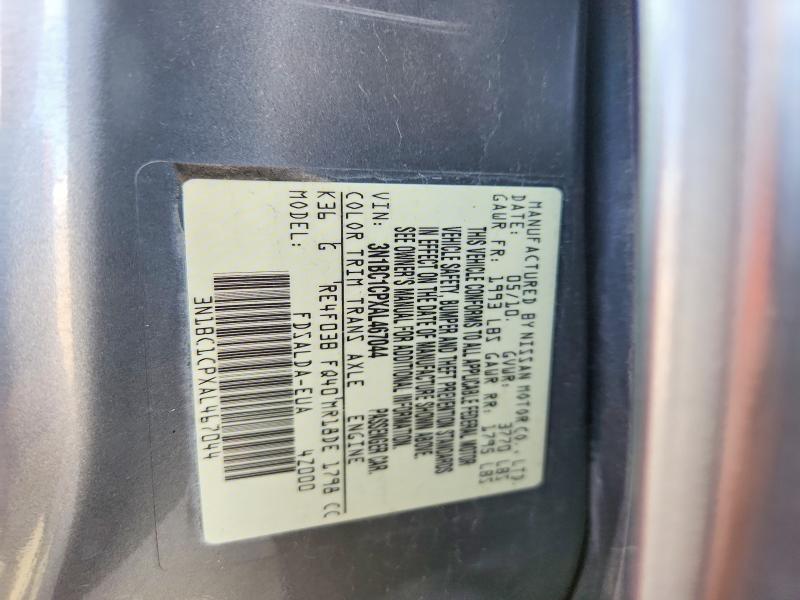 69317686 :رقم المزاد ، 3N1BC1CPXAL467044 vin ، 2010 Nissan Versa مزاد بيع