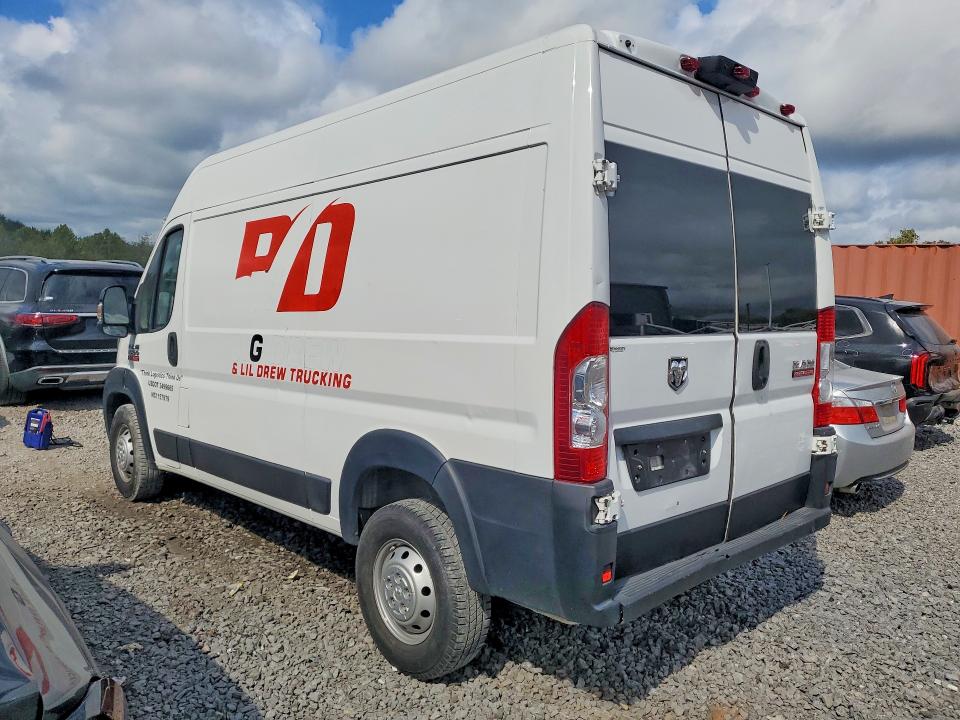 69748746 :رقم المزاد ، 3C6TRVBG1LE106132 vin ، 2020 Ram Promaster 1500 مزاد بيع