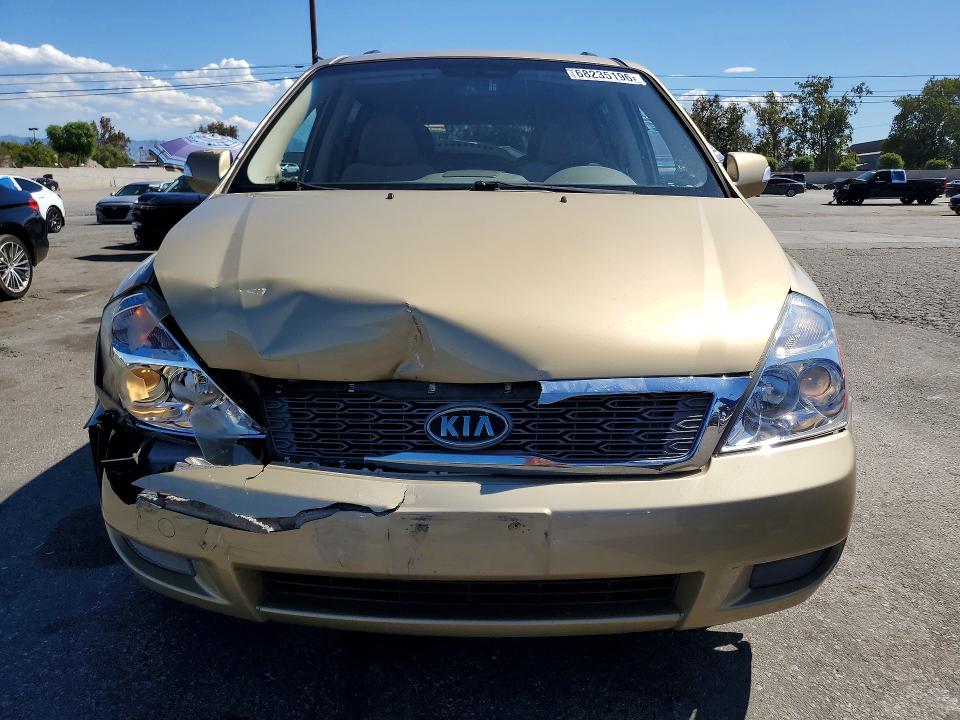 2011 Kia Sedona მანქანა იყიდება აუქციონზე, vin: KNDMG4C76B6377770, აუქციონის ნომერი: 68235196