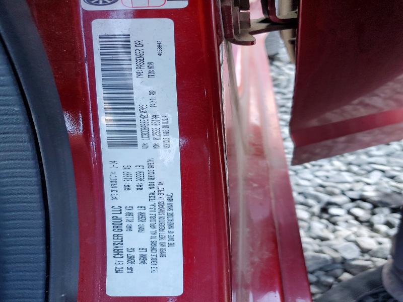 70320796 :رقم المزاد ، 1C3CCBAB0EN210709 vin ، 2014 Chrysler 200 مزاد بيع