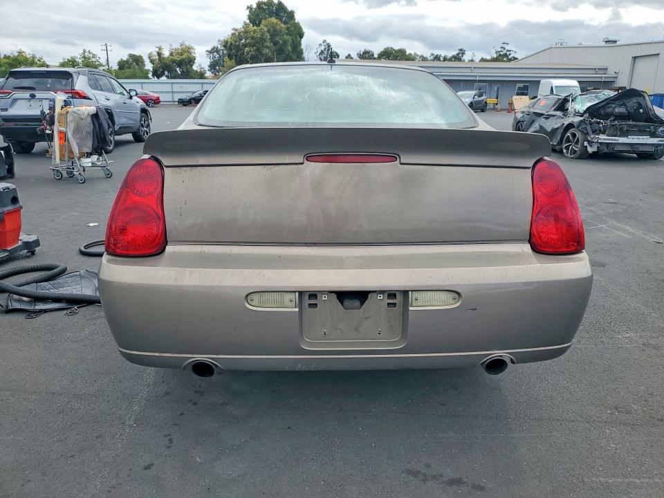 69535206 :رقم المزاد ، 2G1WK151169196940 vin ، 2006 Chevrolet Monte Carlo مزاد بيع