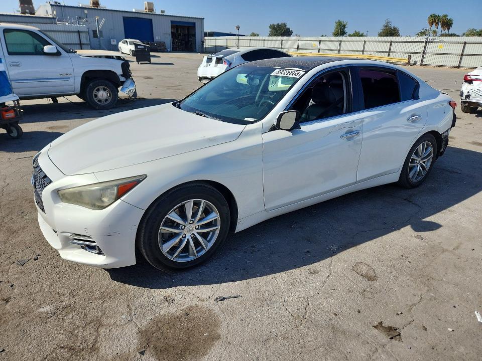 2015 Infiniti Q50 მანქანა იყიდება აუქციონზე, vin: JN1BV7AP9FM356157, აუქციონის ნომერი: 69526666