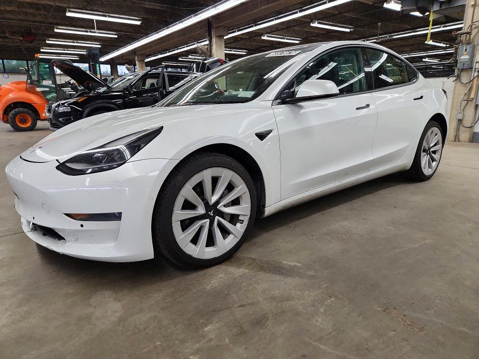 Продажа на аукционе авто 2022 Tesla Model 3, vin: 5YJ3E1EA6NF287875, номер лота: 68978676