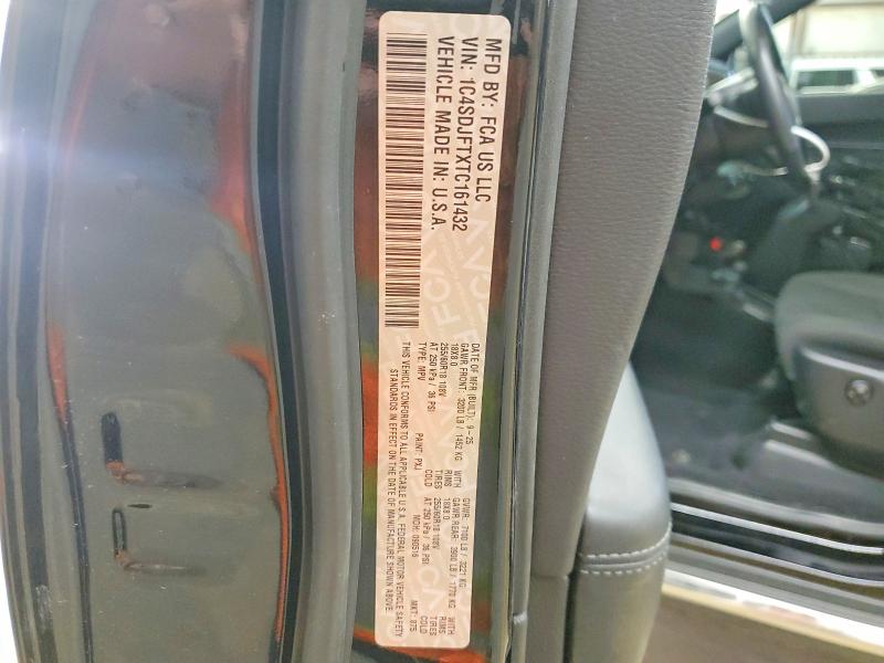 Продаж на аукціоні авто 2026 Dodge Durango, vin: 1C4SDJFTXTC161432, номер лоту: 66956566