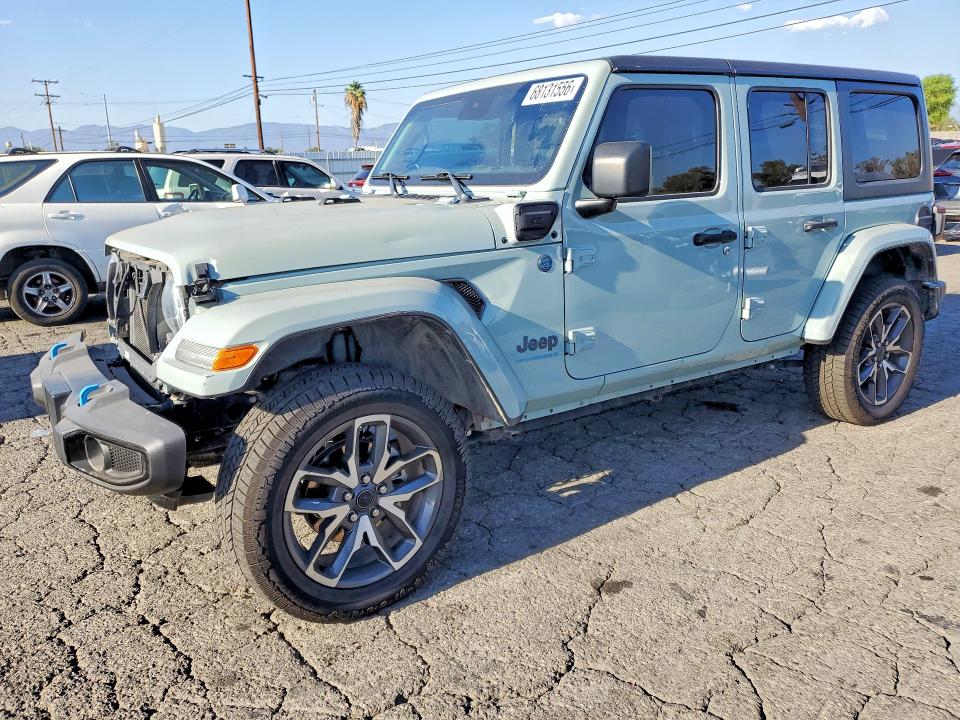 Продажа на аукционе авто 2024 Jeep Wrangler, vin: 1C4RJXN68RW191249, номер лота: 68131556