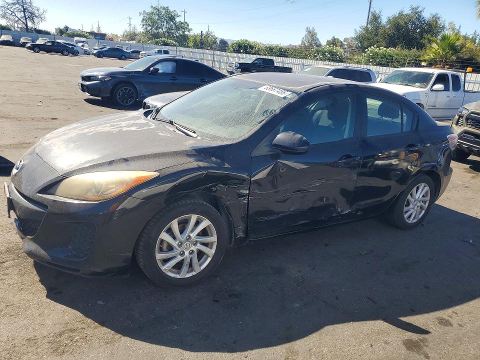 2012 Mazda 3 მანქანა იყიდება აუქციონზე, vin: JM1BL1V77C1593527, აუქციონის ნომერი: 68667486